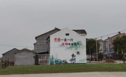 怀宁新农村墙绘