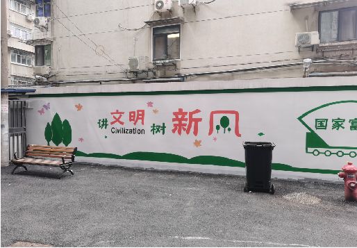 怀宁社区墙绘